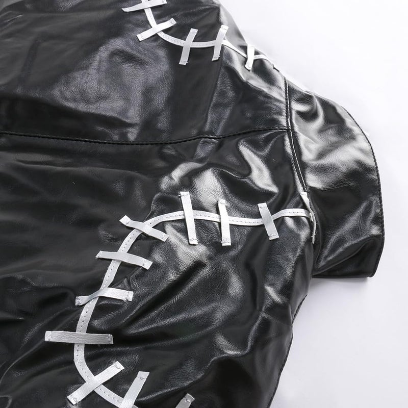 miccostumes Men's Costume Anime Hero Cosplay Full Set Jacket Shirt Pants Belt(M) - Image 3